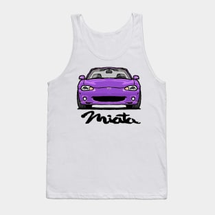 MX5 Miata NB Purple Tank Top